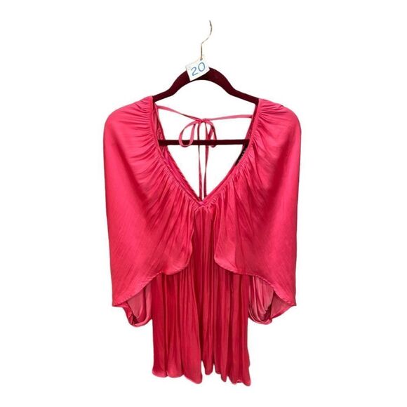 Strut & Bolt Flowy Pink Medium Dress - Picture 2 of 10